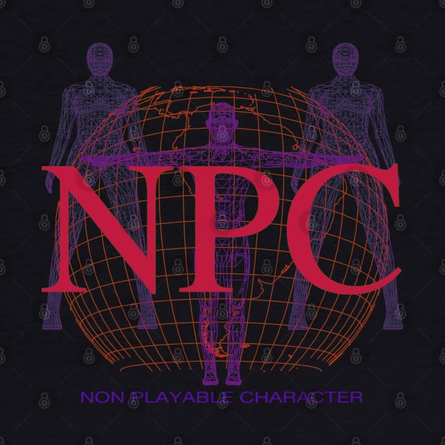 NPC - Retro Y2K Computer Graphic (non playable character) 2 by blueversion